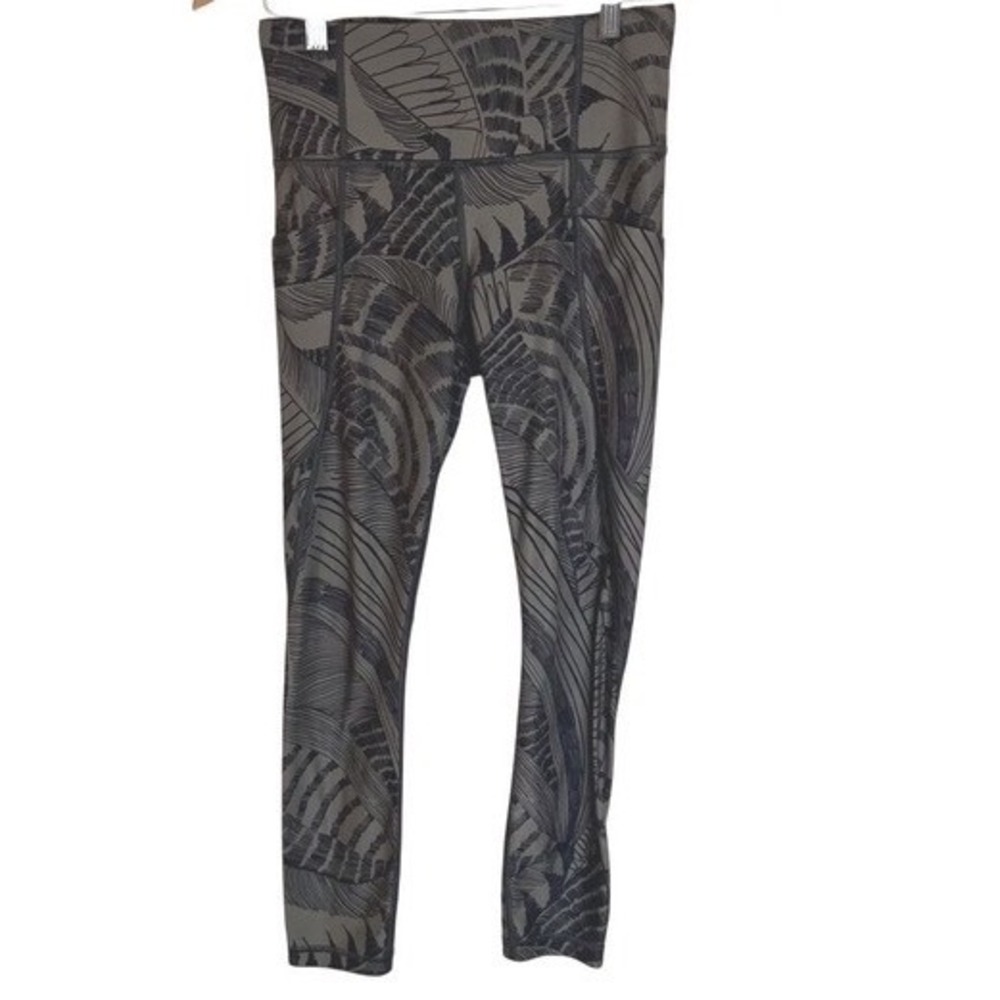 Athleta Full Length Legging with Side Pockets Small Activewear Travel Athleisure